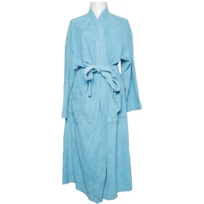 Bathrobe (Blue) from Luciano Cotton, Polyester
