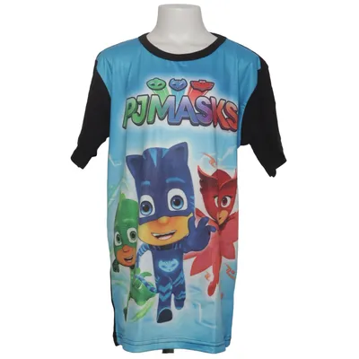 T-shirt (Bleu, Noir, Multicolore) de PJ Masks Coton