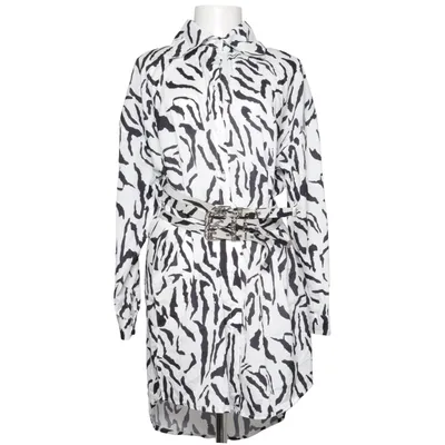 Skjortklänning (Vit, Svart) från Jennyfer Garment Polyester