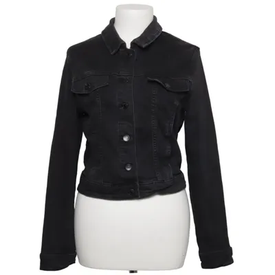 Jeansjacke (Schwarz) von Vero Moda Denim Baumwolle, Elasthan, Polyester, Viskose