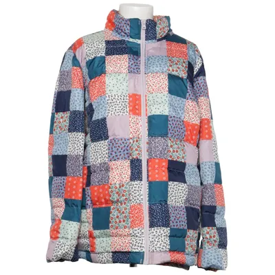 Dunjakke (Blå, Rød, Flerfarvet) fra Lands' End Dun, Fjer, Polyester