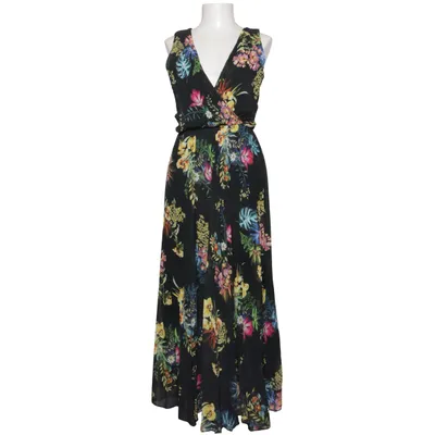 Långklänning (Svart, Flerfärgad) från Senes Polyester, Viskos