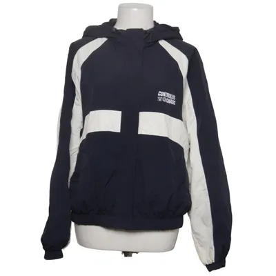 Jacket (Blue, White) from Bershka Polyester