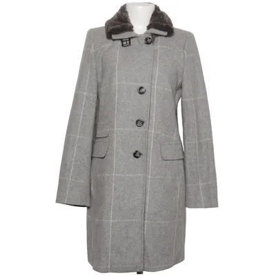 Coat (Gray) from Fuchs Schmitt Polyamide, Polyester, Wool