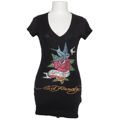 T-shirt (Sort, Flerfarvet) fra Ed Hardy