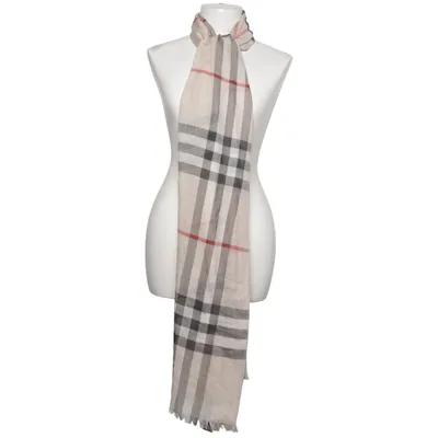 Sommerschal (Beige, Schwarz, Rot) von Burberry