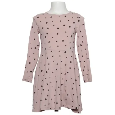 Klänning (Rosa, Svart) från H&M Basic Bomull, Elastan