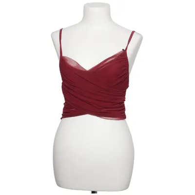 Crop top (Red) from Cider Elastane, Polyester