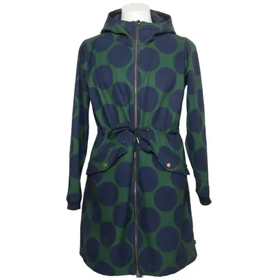 Parka (Green, Blue, Multicolored) from Danefae Elastane, Polyester, Polyurethane