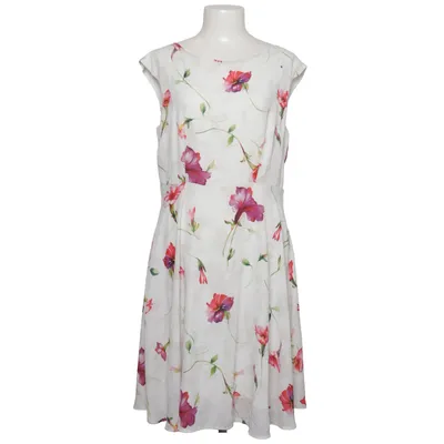 Kleid (Weiß, Mehrfarbig) von Wallis Acetat, Polyester