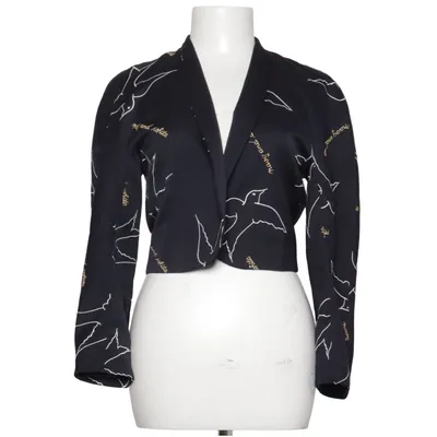 Kavaj (Svart, Vit) från Mondi Polyester, Ull