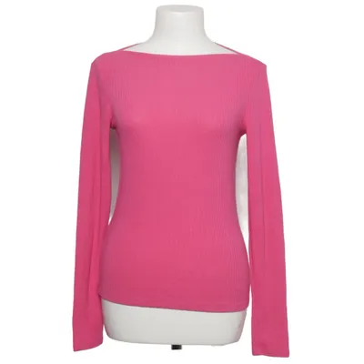 Langærmet t-shirt (Pink) fra Mango Elastan, Genanvendt polyester, Viscose