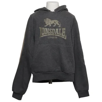 Hættetrøje (Grå) fra Lonsdale Bomuld, Polyester