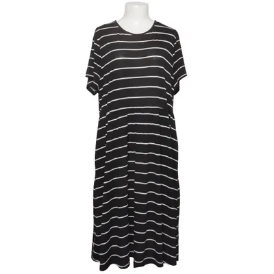 Kjole (Sort, Hvid) fra Emery Rose Elastan, Polyester, Viscose