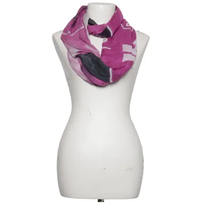 Infinity scarf (Pink, Black, White) from Cecil