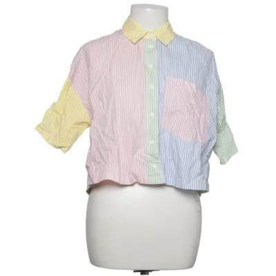 Short sleeve shirt (Blue, Yellow, Pink, Green, Multicolored) from Stradivarius Cotton