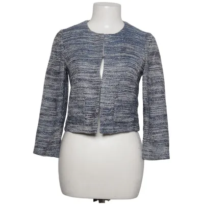 Blazer (Blue, White) from Hallhuber Donna Acrylic, Cotton, Polyester