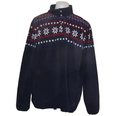 Fleece sweater (Blue, Red, White) from Man by Tchibo