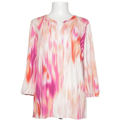 Blouse (Roze, Oranje, Wit) van Pfeffinger Elastaan, Polyester