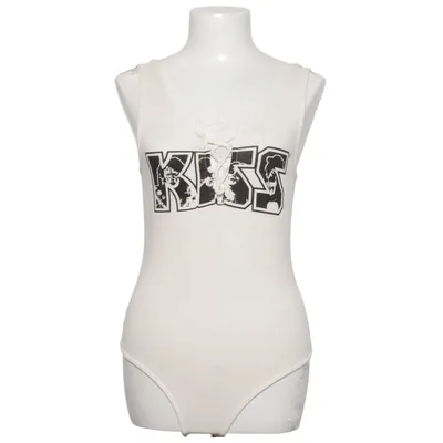 Body (Blanc) de Kiss Coton, Élasthane