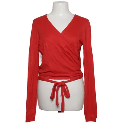 Wrap cardigan (Red) from ESPRIT Polyamide, Viscose
