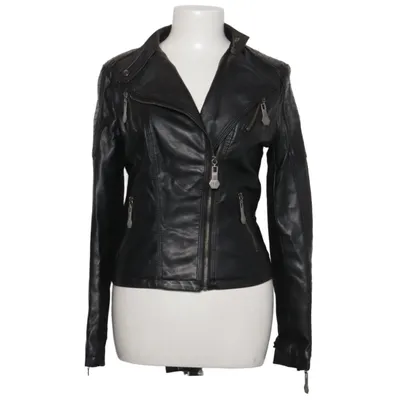 Bikerjack (Zwart) van Philipp Elastaan, Viscose