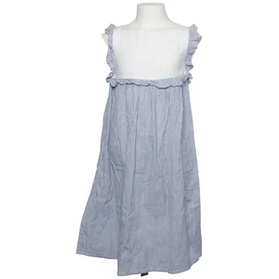Jurk (Blauw, Wit) van Cyrillus Katoen
