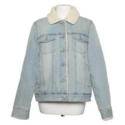 Foret Jeansjakke (Blå, Beige) fra Denim Co Bomuld, Polyester