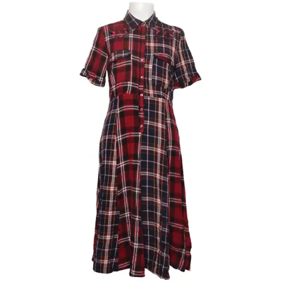 Shirt dress (Red, Blue, Multicolored) from Desigual Viscose