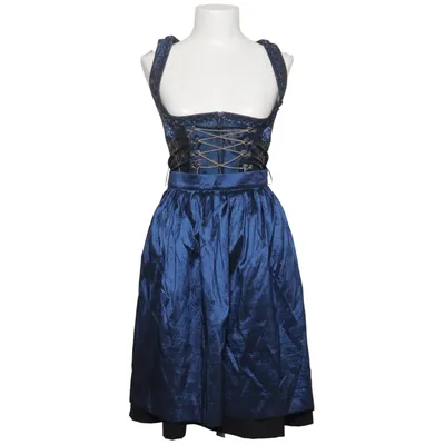 Dirndl (Blue, Black) from Edel Heiss Polyamide, Polyester