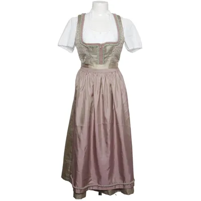 Dirndl (Green, White, Purple) from Wenger Cotton, Polyester
