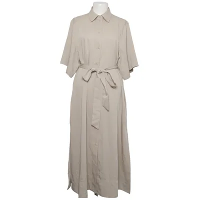 Skjortklänning (Beige) från H&M Modern Classic Polyester