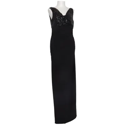 Aftenkjole (Sort) fra Nightway Elastan, Polyester