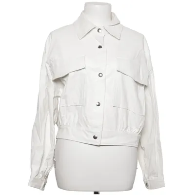 Jacket (White) from Pronto Moda Polyester, Polyurethane