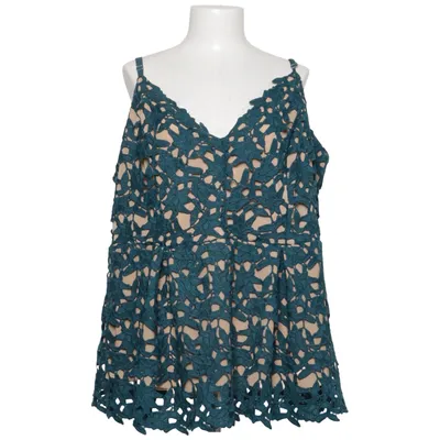 Tanktop (Blauw, Beige) van City Chic Polyester