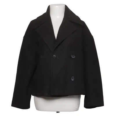 Pea coat (Black) from Stradivarius