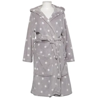 Bathrobe (Gray, White) from Flame