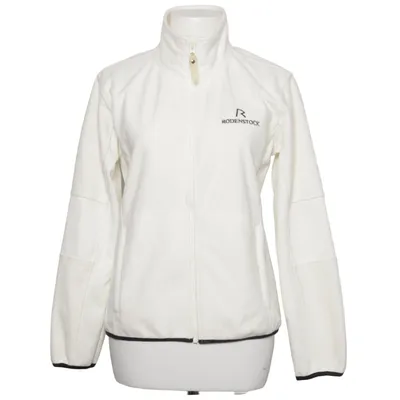 Fleece jacket (White) from James Harvest Elastane, Polyester