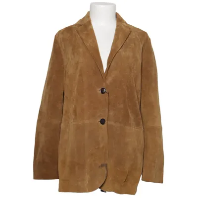 Jacka (Brun) från Zara Leather Collection Polyester