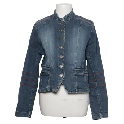 Denim jacket (Blue) from La Ligna Cotton, Elastane