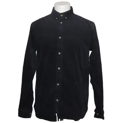Overshirt (Blue) from Anerkjendt Cotton, Elastane