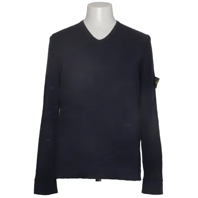 Pullover (Blue) from Stone Island Cotton, Polyamide