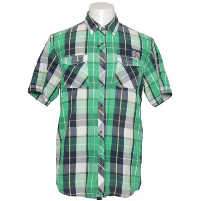 Chemise à manches courtes (Vert, Bleu, Blanc) de VanVaan Coton