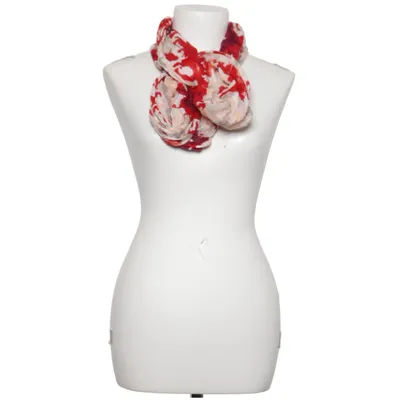 Infinity scarf (Rood, Meerkleurig) Linnen