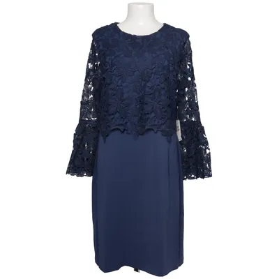 Robe (Bleu) de Laundry by Shelli Segal Élasthane, Polyester