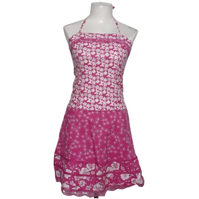 Halterneck-kjole (Pink, Hvid) fra Madonna Bomuld, Elastan