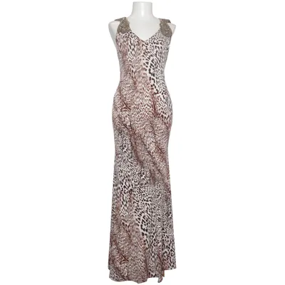 Robe (Marron, Noir, Blanc) de Orna Farho Élasthane, Viscose