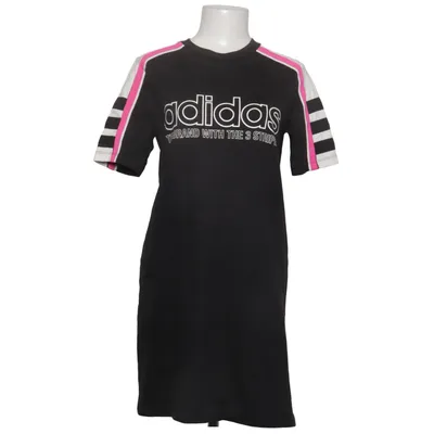 Dress (Black, White, Pink) from Adidas Cotton