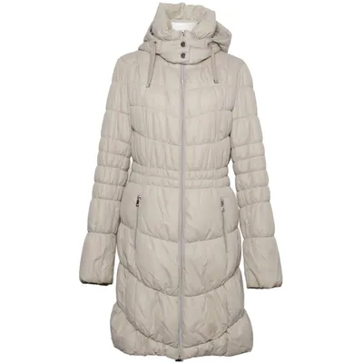 Down coat (Beige) from Outerwear