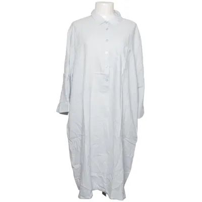 Shirt dress (Blue) from New View Linen, Viscose